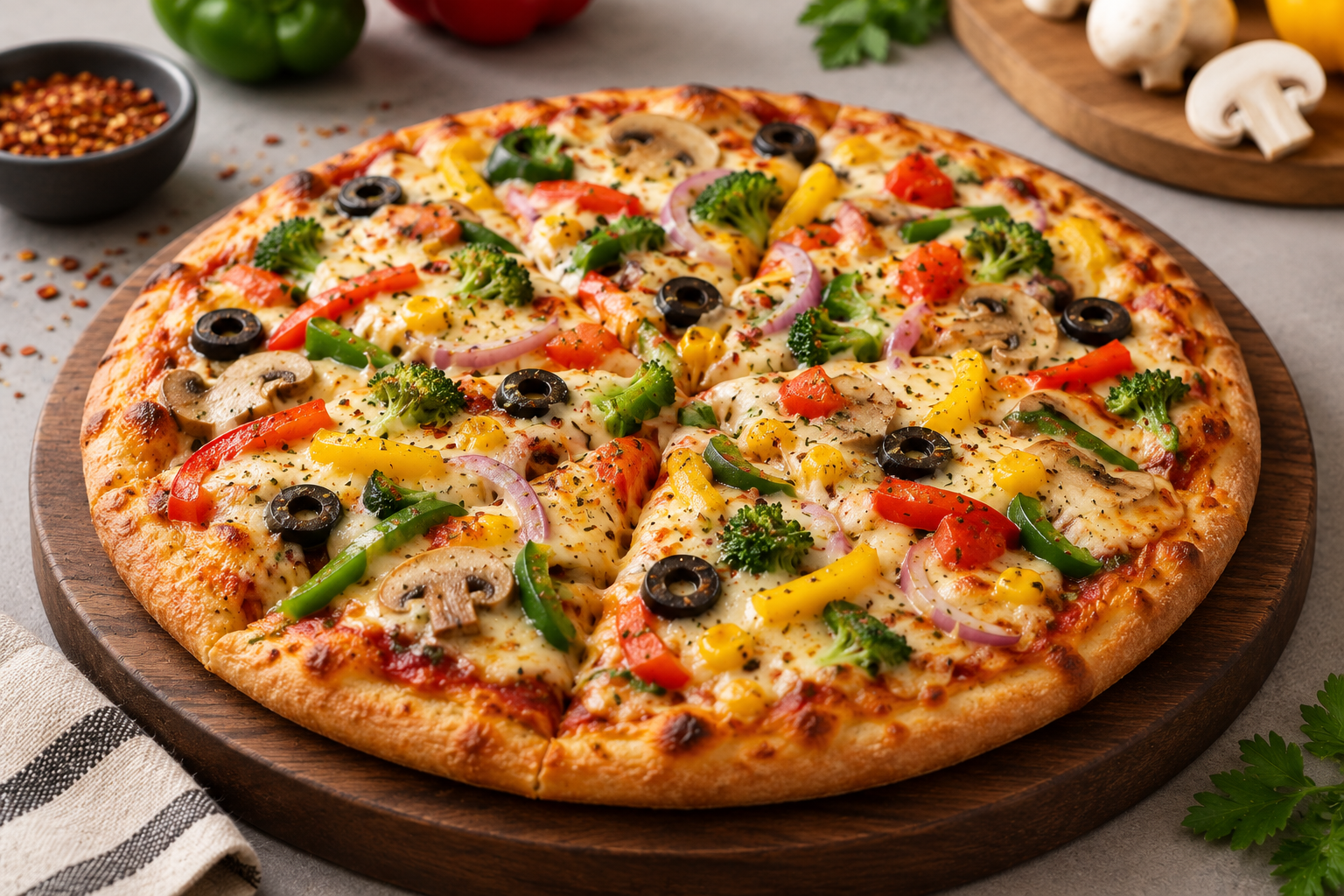 Mixed Veg Pizza